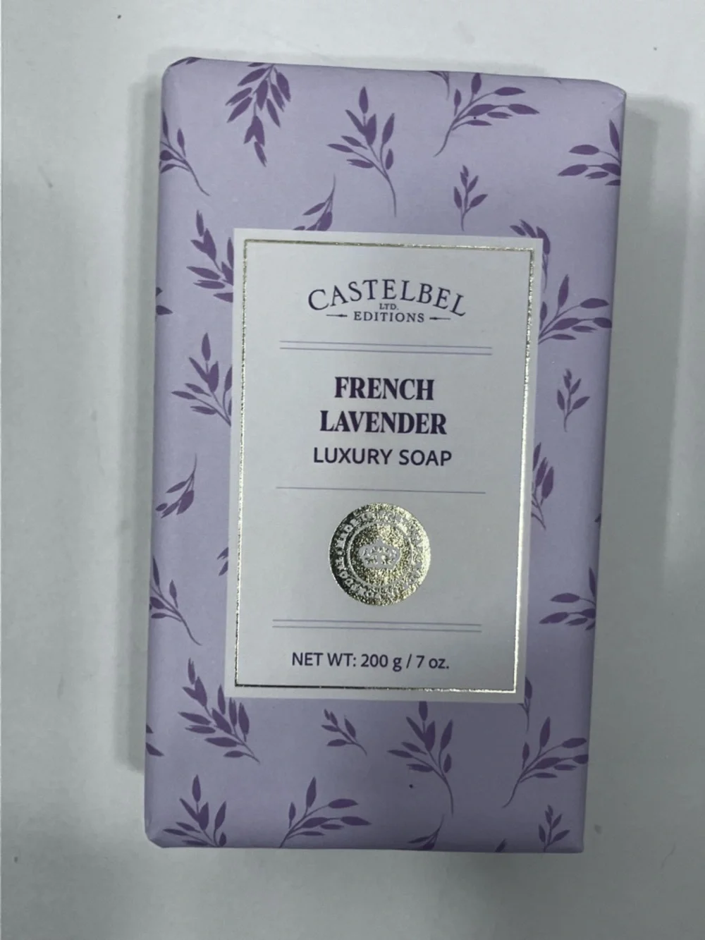 Castelbel French Lavender Bar Soap 7 oz.